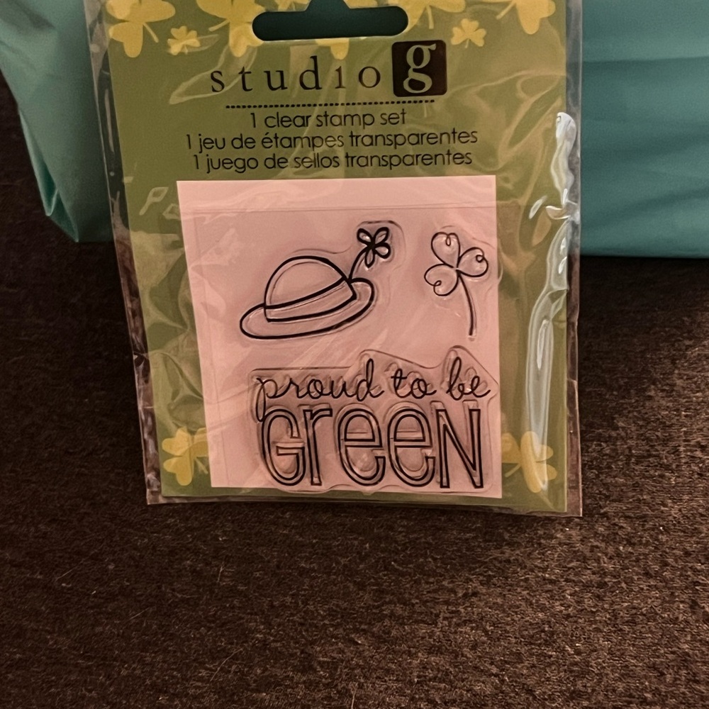 Studio G St Patrick’s Day Clear Stamps